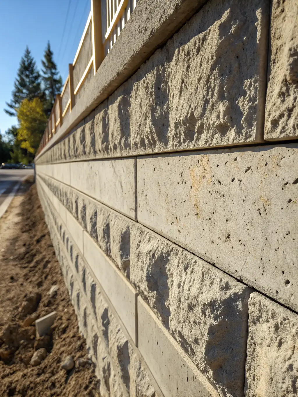 A detailed image of an architectural precast element, such as a decorative facade, showcasing its intricate design and high-quality finish.